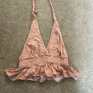 Halter crop top